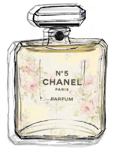 chanel perfum drawing|chanel perfume bottle drawing.